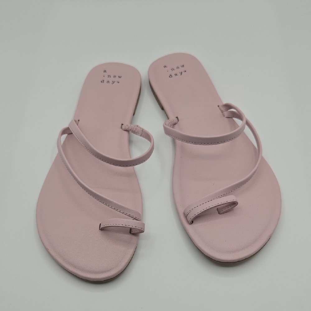 A New Day | Pink Flat Sandals Size 7.5